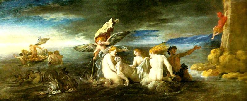 Domenico Fetti hero och leander oil painting image